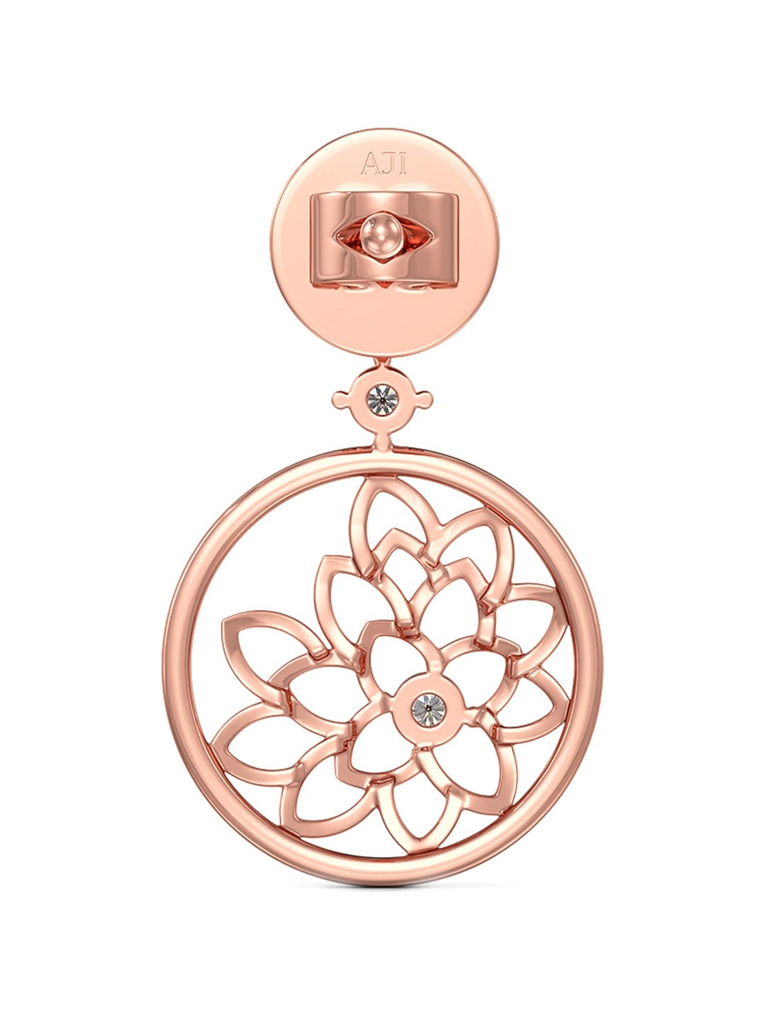 Joyalukkas 18 kt Gold & Diamond Drop Earrings