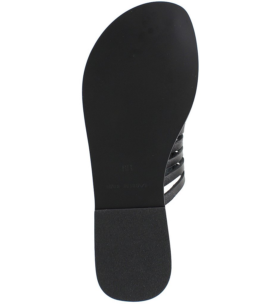 Splendid Talula Leather Huarache Slide Sandals