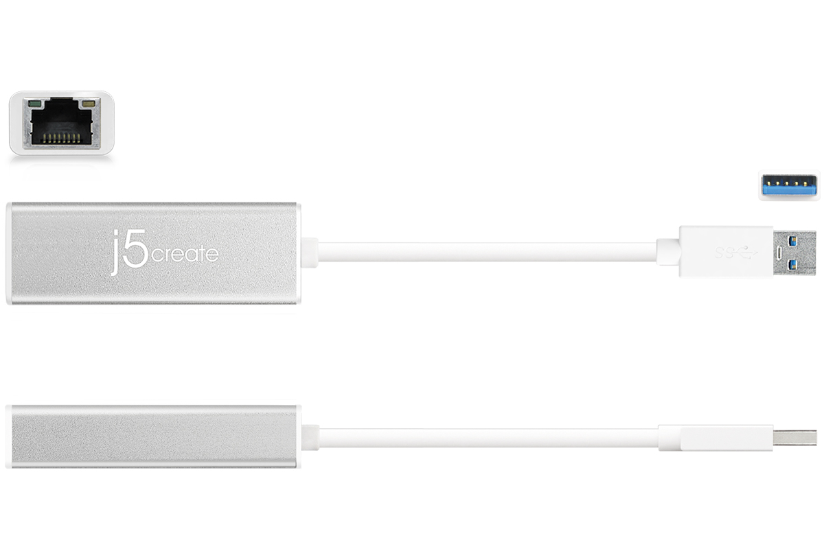 j5create USB&trade; 3.0 Gigabit Ethernet Adapter