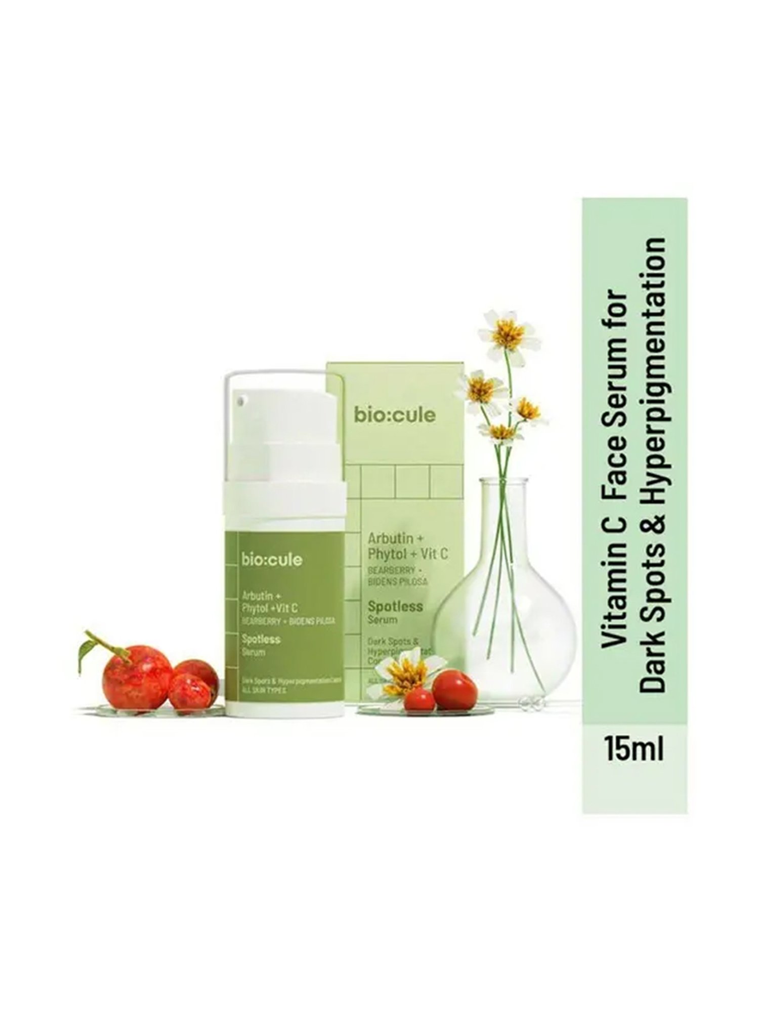 Biocule Vitamin C Face Serum for Dark Sports & Hyperpigmentation - 15 ml