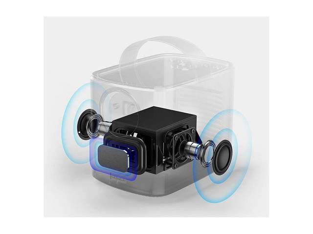 Nebula, by Anker, Mars II 300 ANSI Lumen Home Theater Portable Projector with 720p 30 to 150 Inch DLP Picture, Home Entertainment, 10W Speakers, Android 7.1, 1-Second Autofocus, Movie Projector