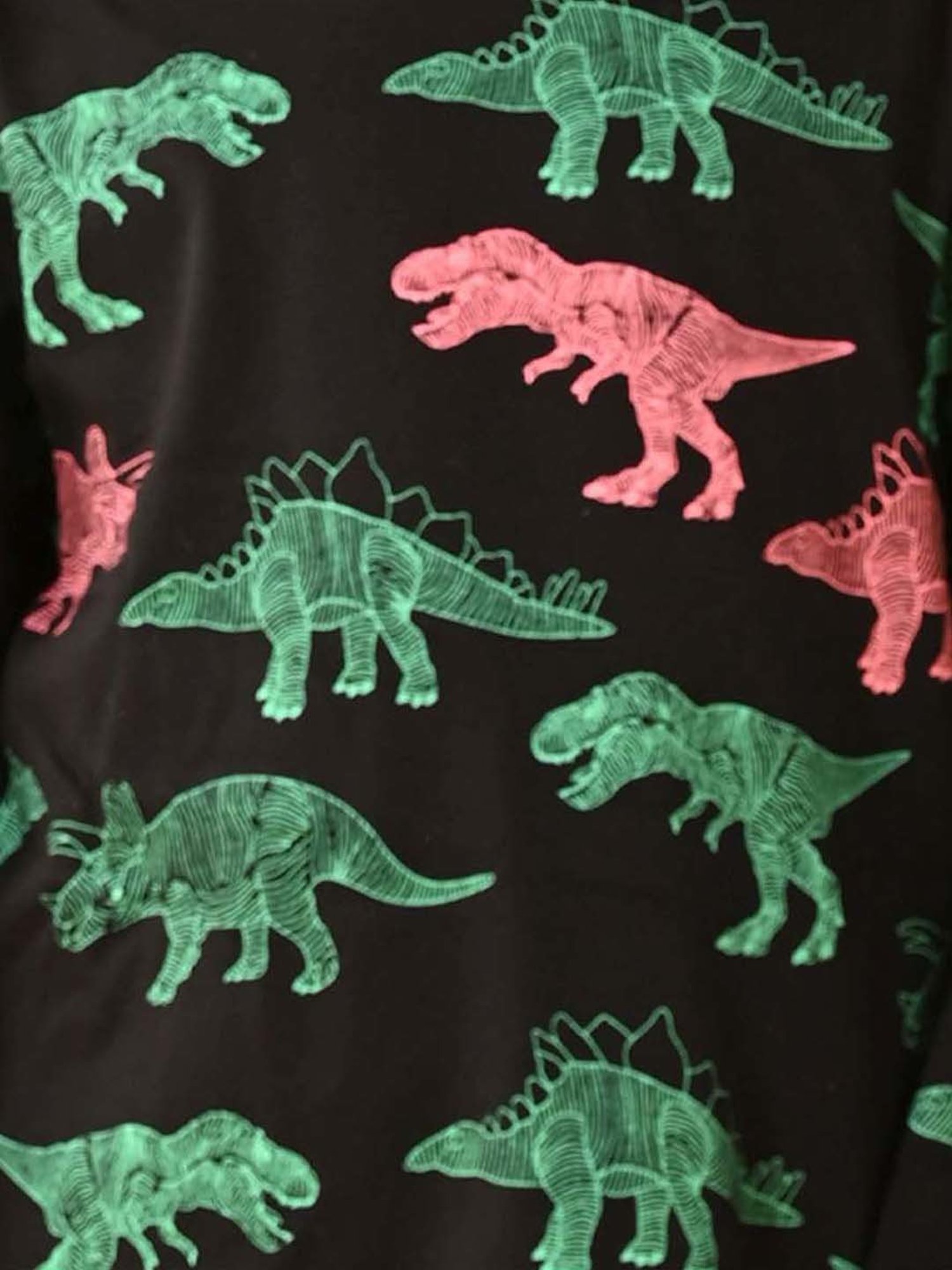 Anthrilo Kids Black Cotton Printed Full Sleeves T-Shirt & Trouser