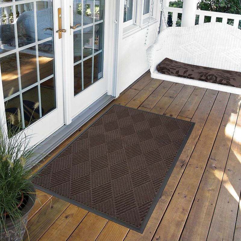 Brown Solid Doormat - (3'X4') - HomeTrax