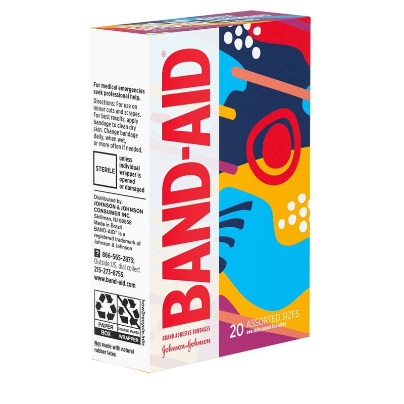 Band-Aid Designer Bandages - 20ct