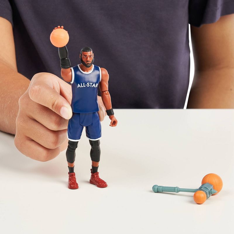 Space Jam: A New Legacy - 5" LeBron James Baller Action Figure with ACME B-Ball Blocker