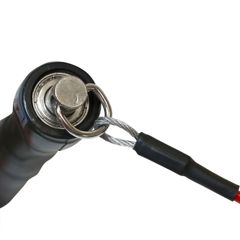 GoFit 9' Pro Cable Rope - Red/Black