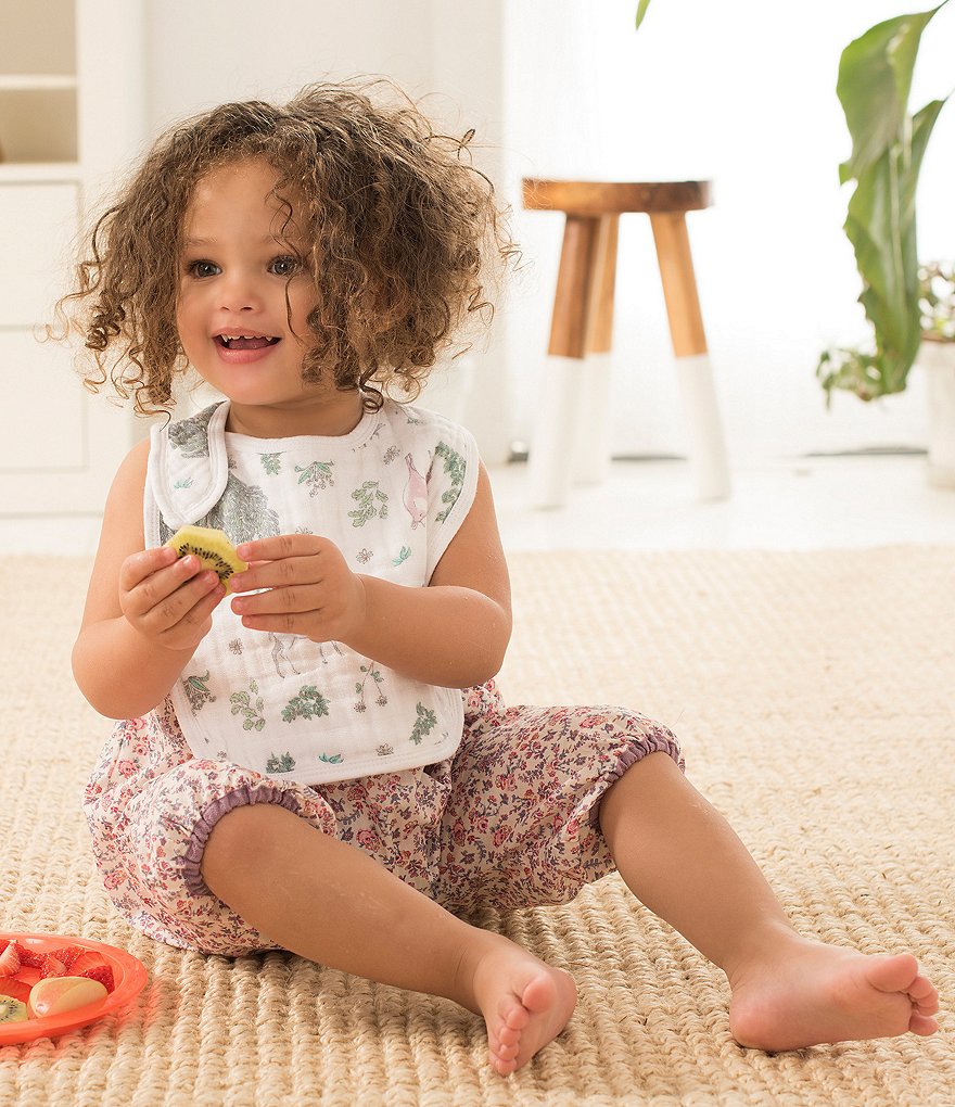 Aden + Anais 3-Pack Muslin Forest Fantasy Snap Bibs