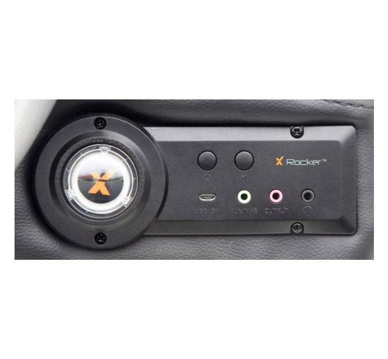 Office Sound Chair 2.0 Bluetooth Black/Gray - X Rocker