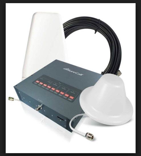 SureCall 4G Fusion5s Yagi/ Dome 7000 Sq. Ft. w/Sentry