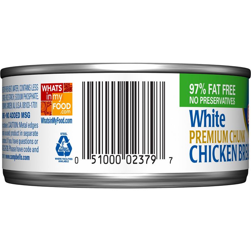 Swanson Premium White Chunk Chicken Breast in Water - 4.5oz