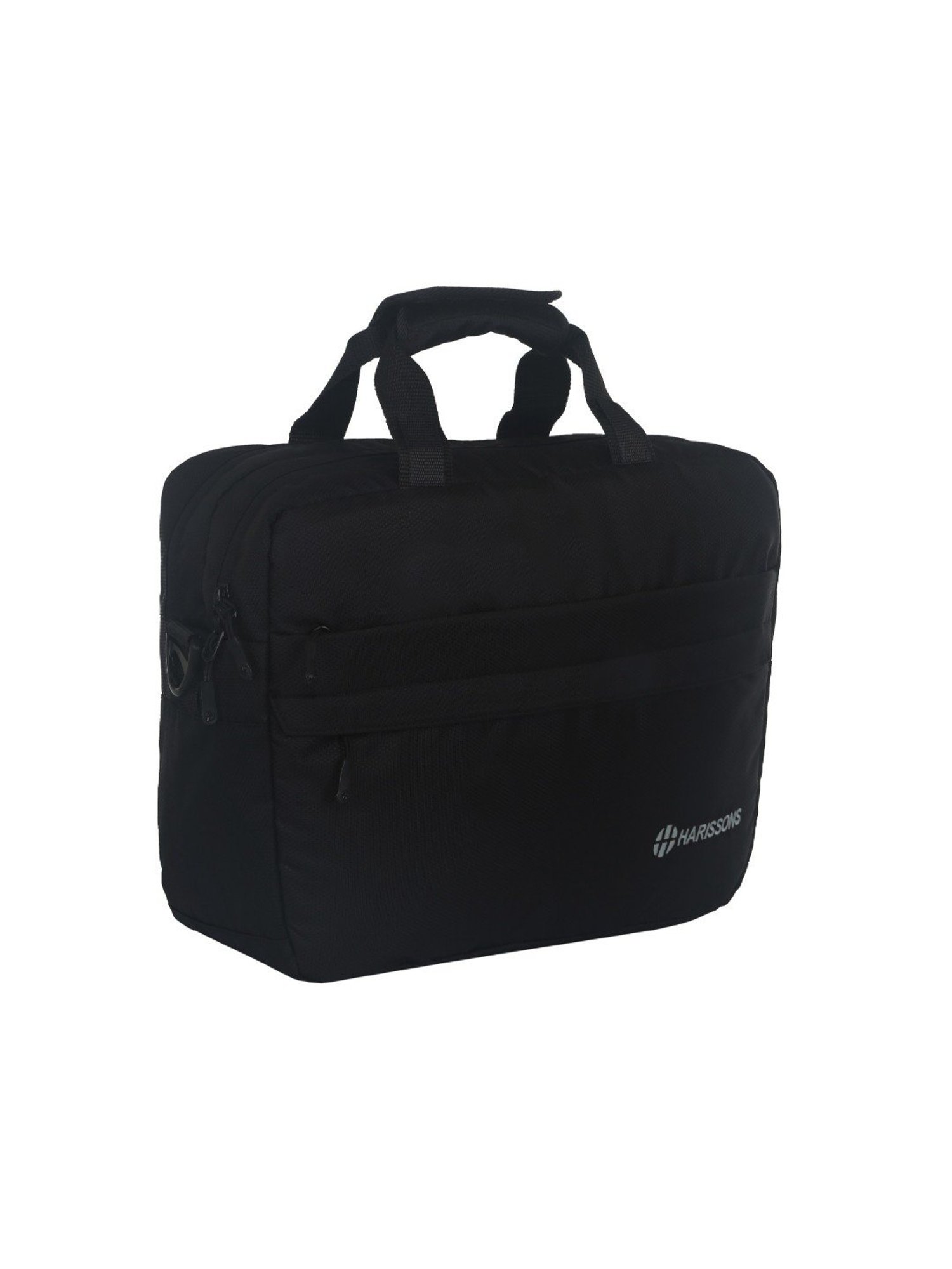 Harissons Jaunty Sling Dx 15.6 Inches Black Medium Laptop Messenger Bag