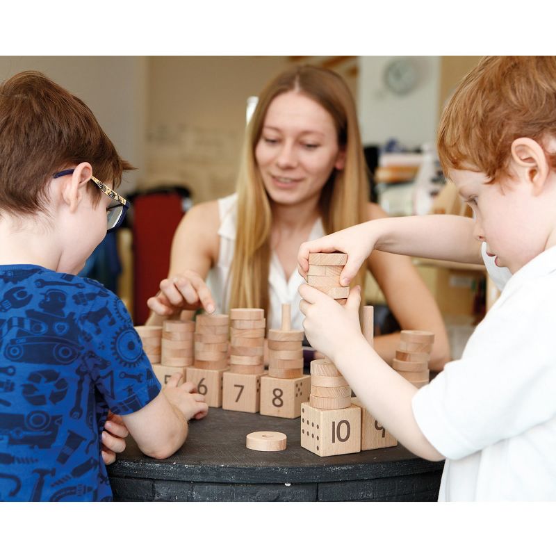 Yellow Door 1 - 10 Number Stacker - Count and Learn