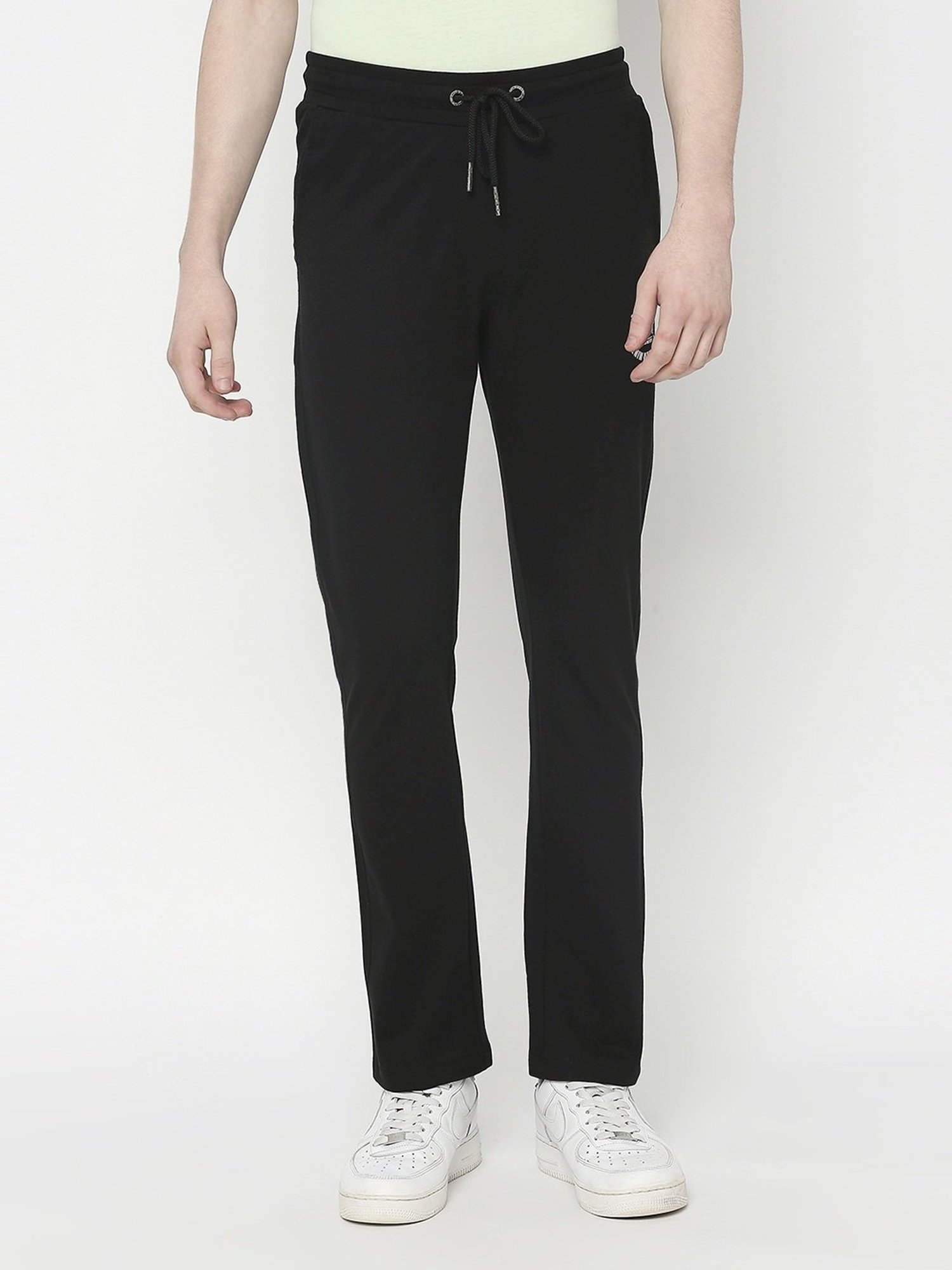 Being Human Black Regular Fit Trackpants