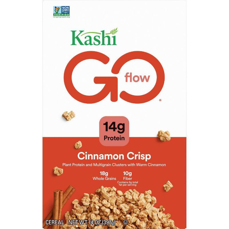Kashi GoLean Crisp! Cinn Crumble Multigrain Cluster Breakfast Cereal - 14oz