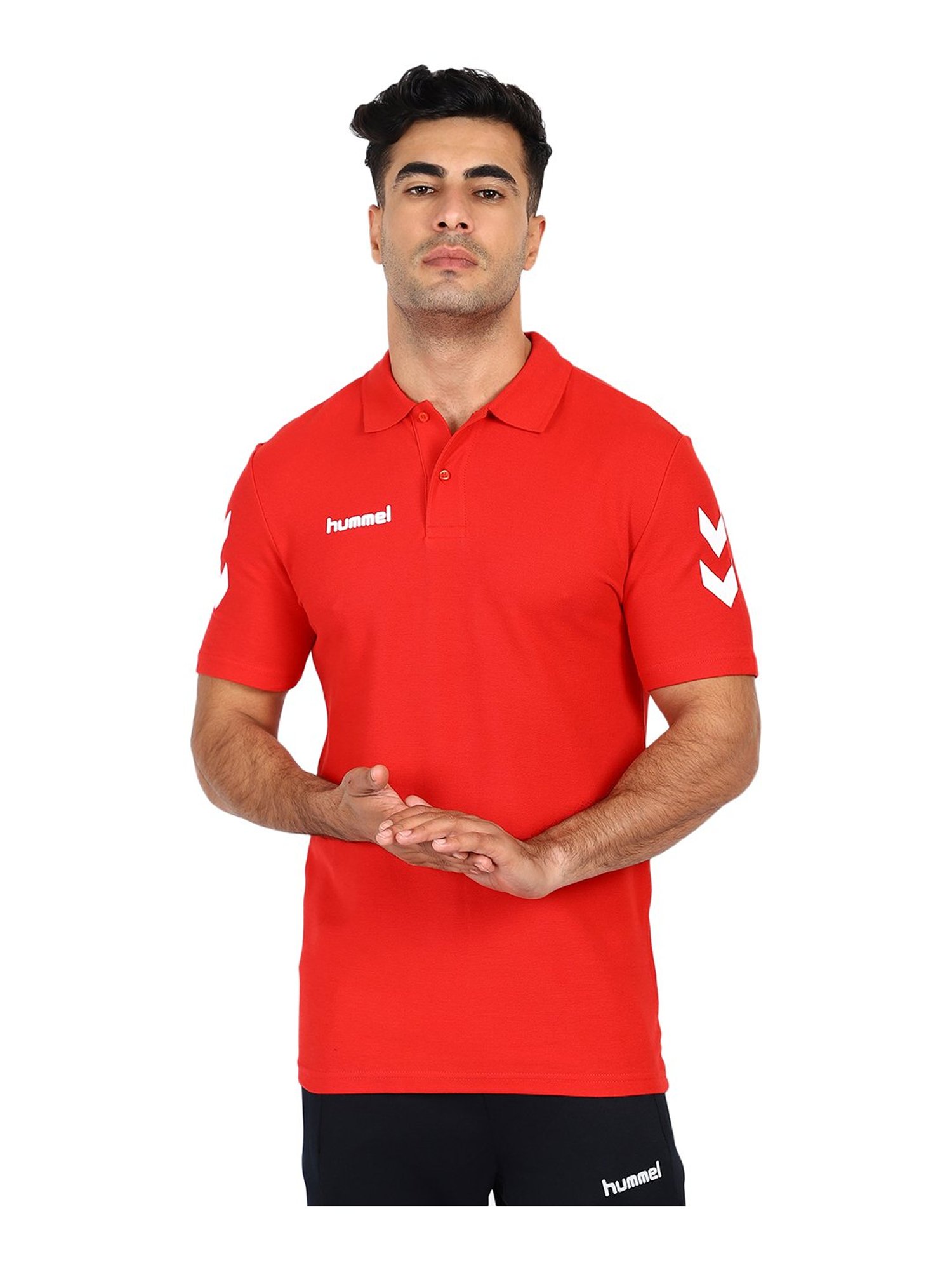 Hummel Red Polo T-Shirt