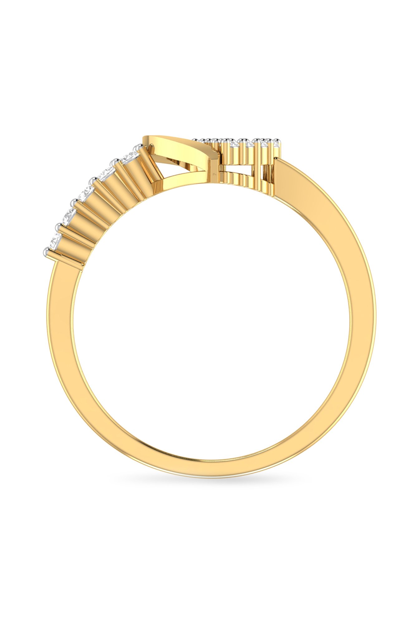 PC Jeweller Brittanie 22 kt Gold Ring
