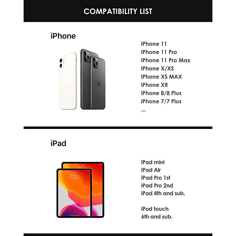 to 3.5 mm Headphone Jack Adapter MFi Certified Earphone Dongle Aux Cord Earbuds Audio Cable Converter Compatible with iPhone 12 11 Pro Max iPhone X XS XR Max iPhone 8 Plus 7 Plus RA1