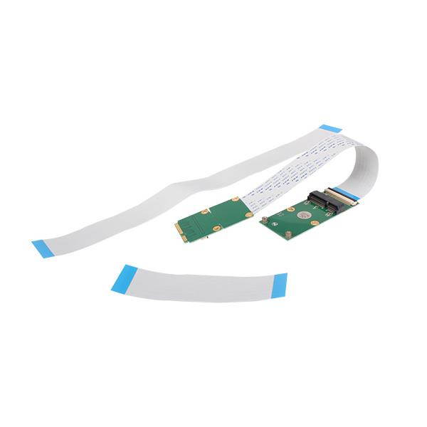 Flexible Mini PCI Express PCI-e Mini Card Extender 52pin Extension FFC Cable