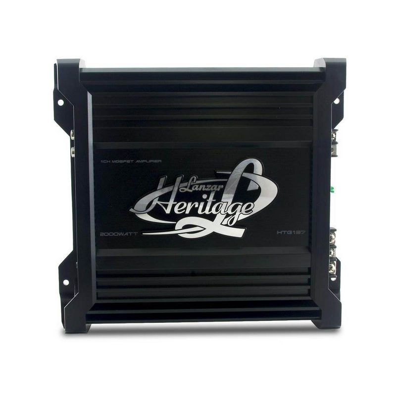 Lanzar Heritage Series 2000 Watt Max Monoblock Car Audio Amplifier | HTG137