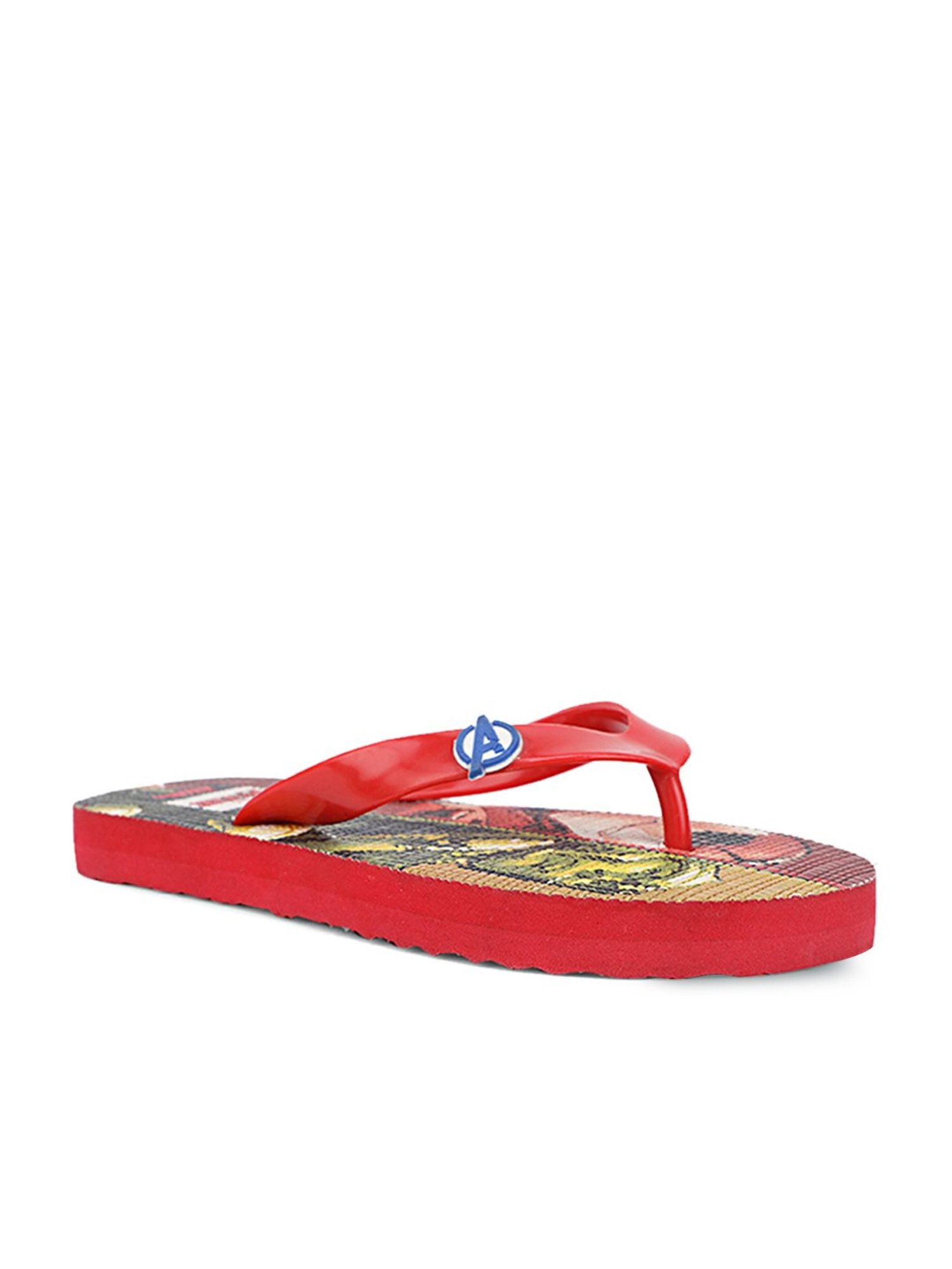 Disney by Bata Kids Red Flip Flops