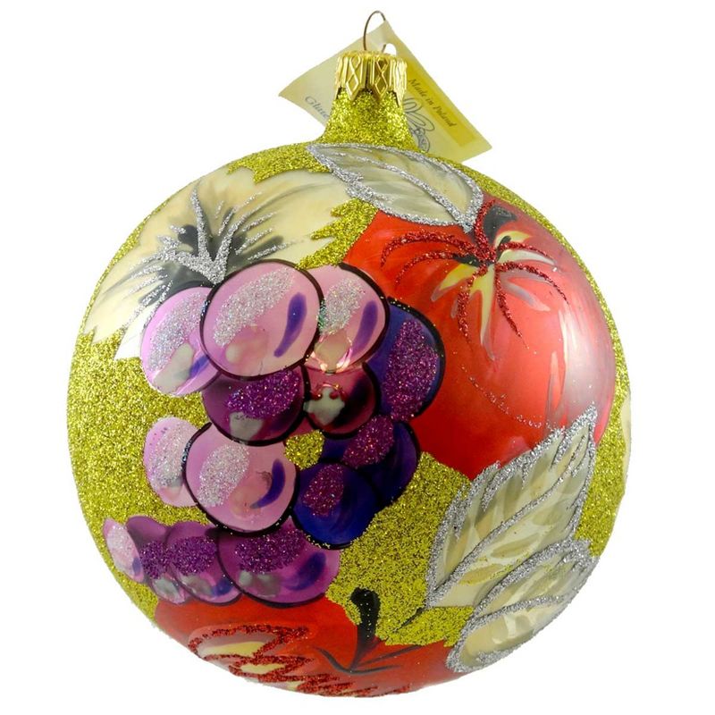 Larry Fraga Harvest Ornament Christmas Fruit Grapes  -  Tree Ornaments