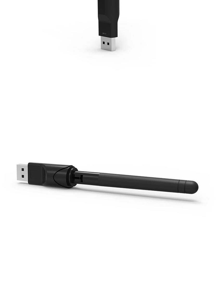 Ralink RT5370 USB 2.0 150mbps WiFi Wireless Network Card 802.11 B/g/n LAN Adapter With Rotatable Antenna Black