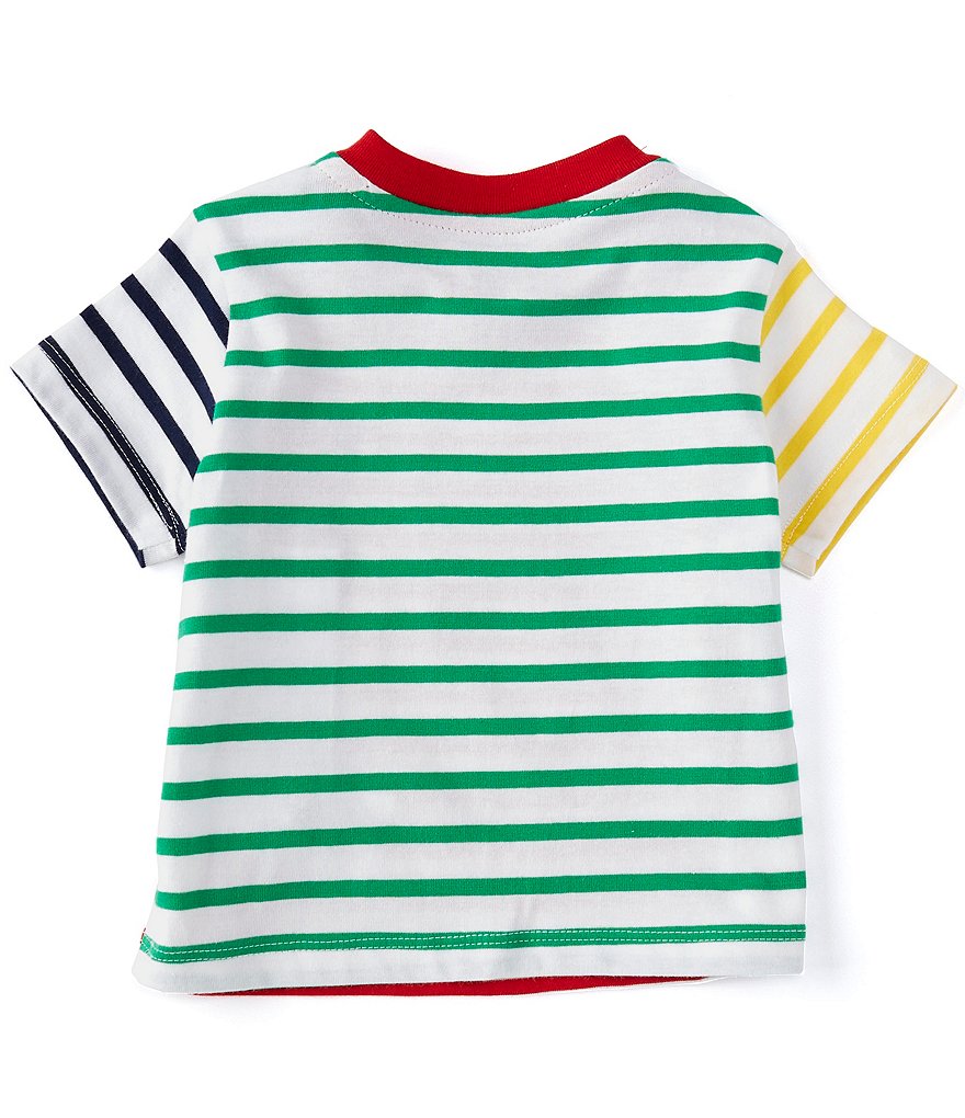 First Wave Baby Boys 12-24 Months Long-Sleeve Ribbed Henley Tee