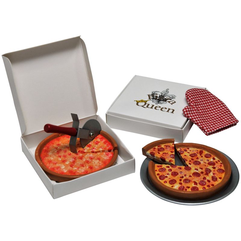 The Queen's Treasures Doll Pizza Night Accessory Set