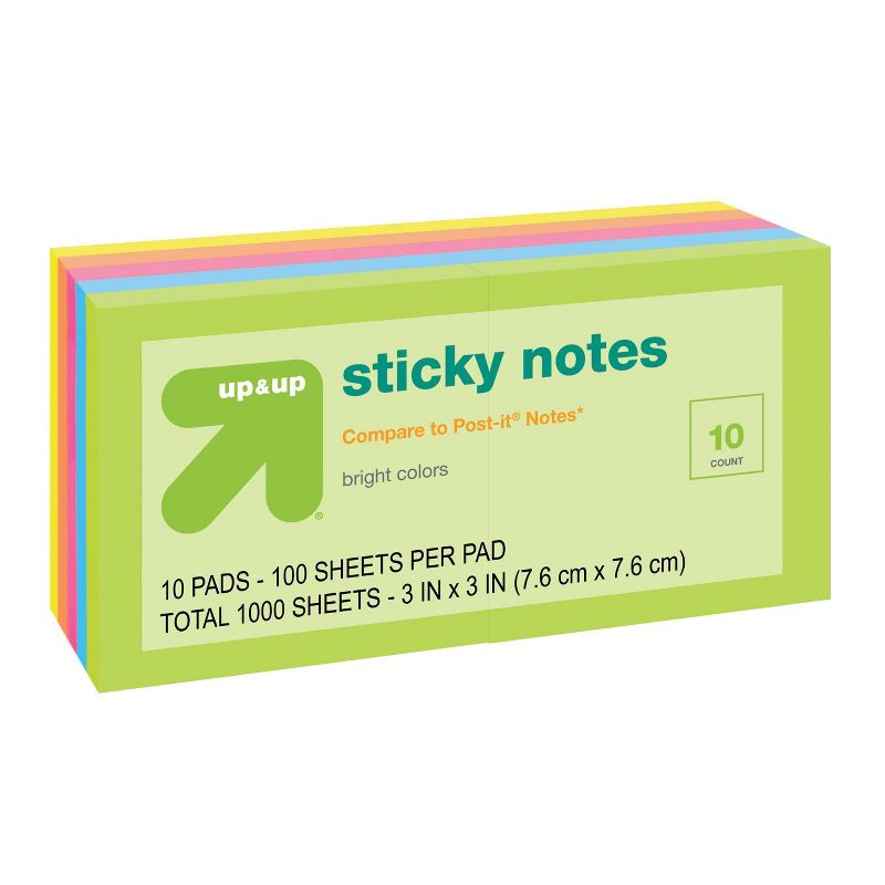Skilcraft Standard Adhesive Notes 1.5" x 2" Yellow 100 Sheets/Pad 773036