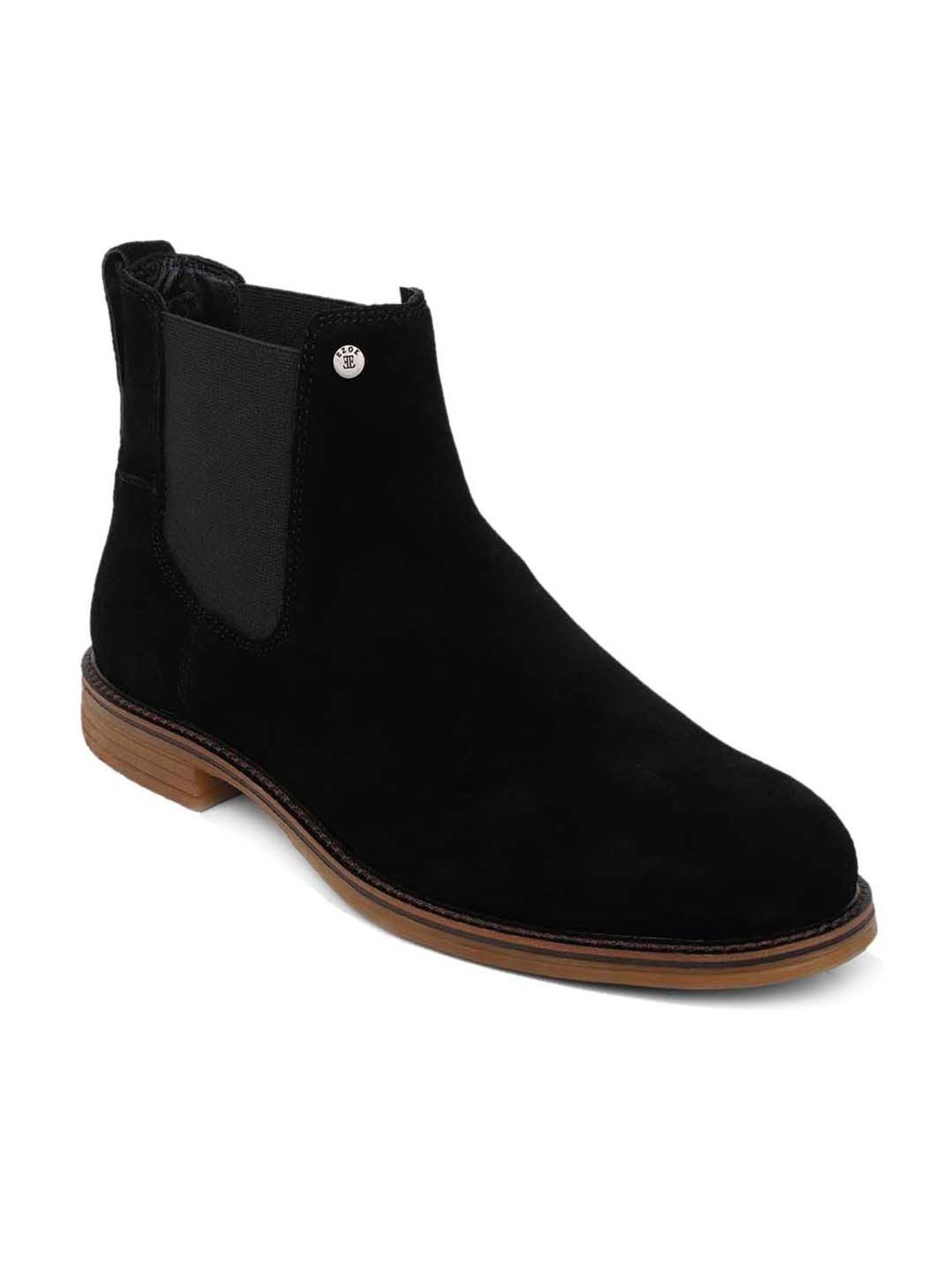 EZOK Men's Black Chelsea Boots