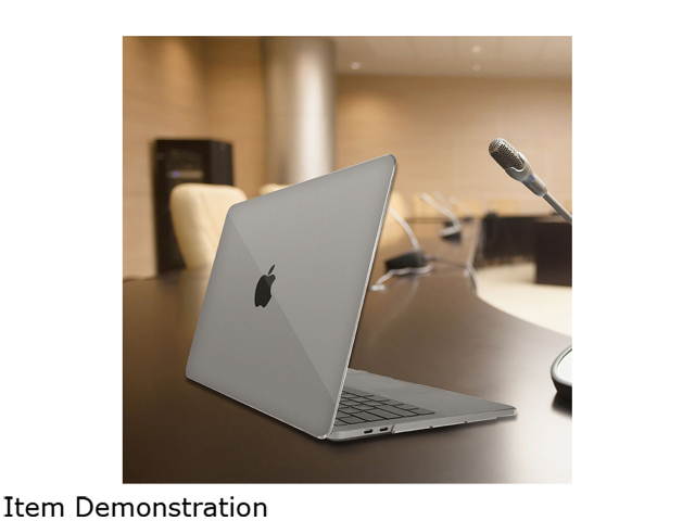 Macally PROSHELLTB13 MacBook Pro Case Cover 13" with/Without Touch Bar A1706/ A1708 Late 2016 Crystal Clear Protective Hard Shell