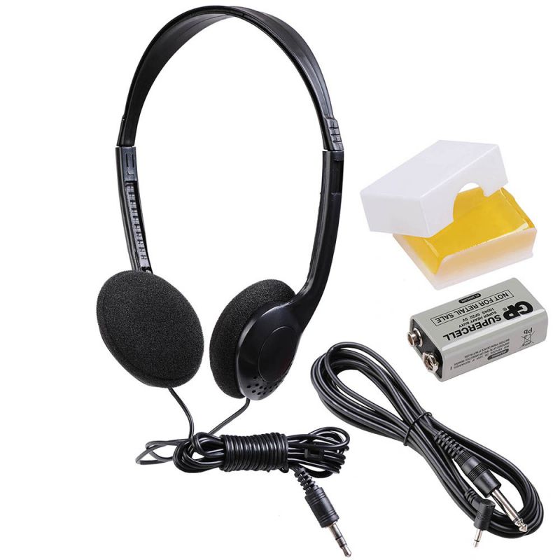 4/4 Electric Violin Full Size Wood Silent Fiddle Fittings Headphone White