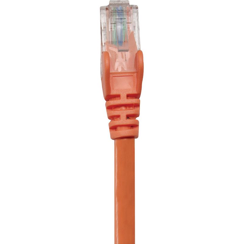 Intellinet Network Solutions Cat5e UTP Network Patch Cable, 25 ft (7.5 m), Orange - RJ45 Male / RJ45 Male