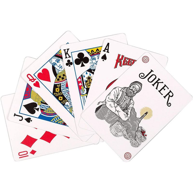 Ellusionist Keepers Masters Marked Playing Cards Deck, Red