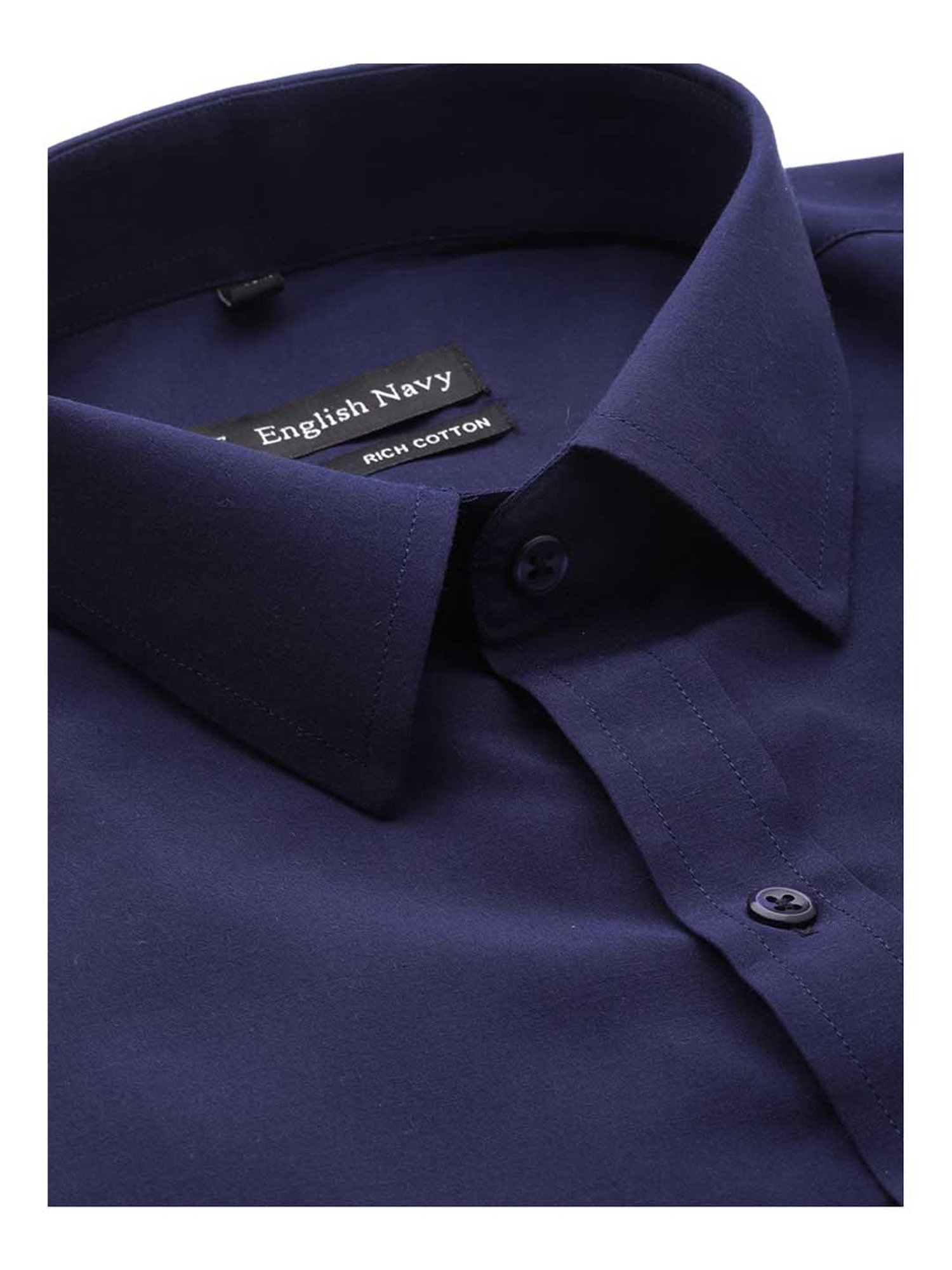 English Navy Navy Short Sleeves Shirt