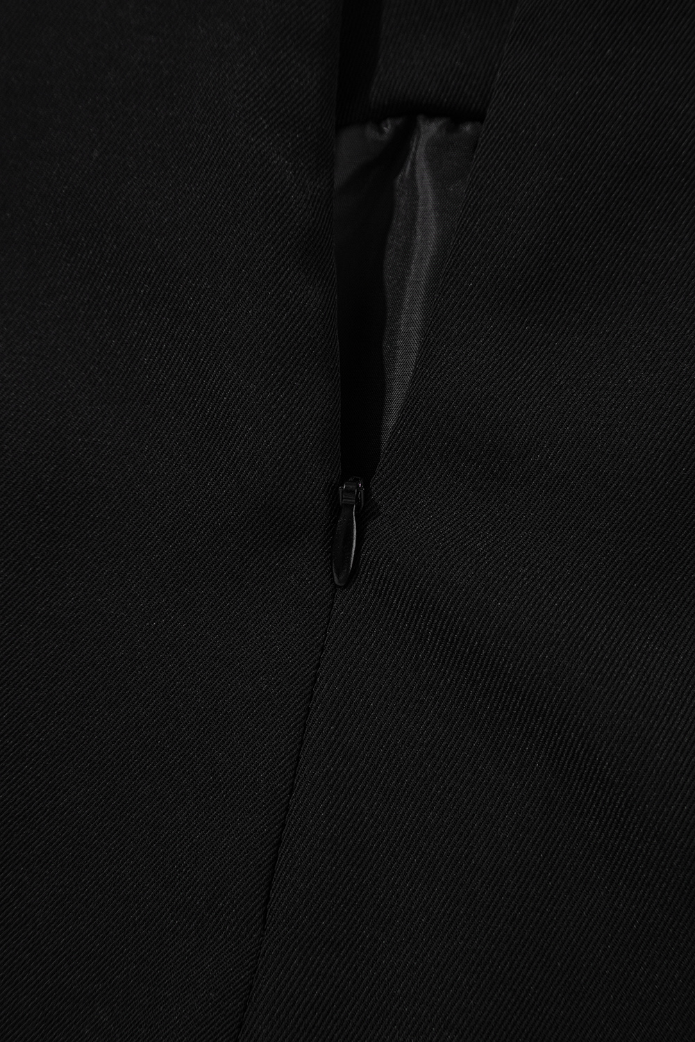 Black Rhinestone Bow High Waist Mini Skirt