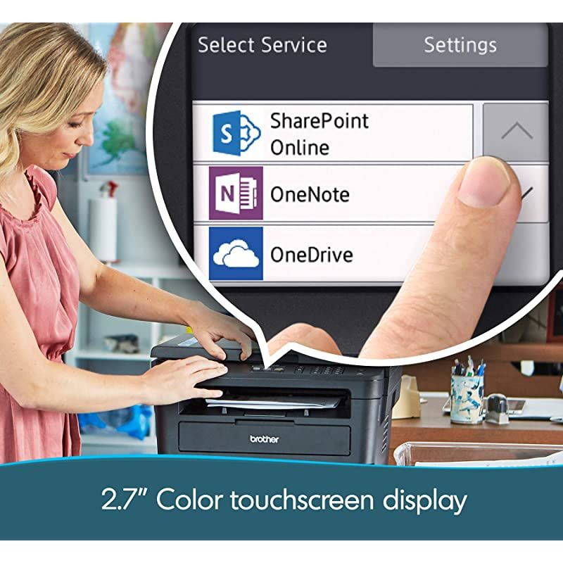 Printer RHLL2395DW Monochrome Printer with Scanner and Copier 27 inches Renewed