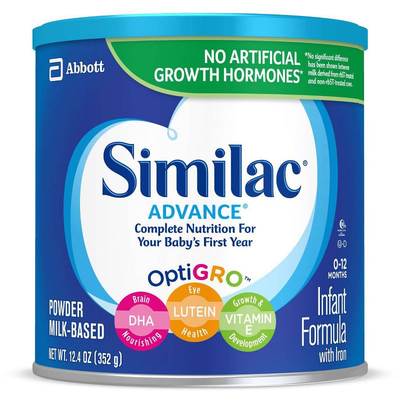 Similac Advance Infant Formula with Iron Powder - 12.4oz