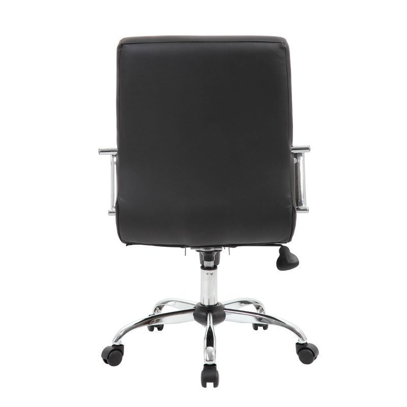 Task Chair with Fixed Arms Black - Boss Office Products