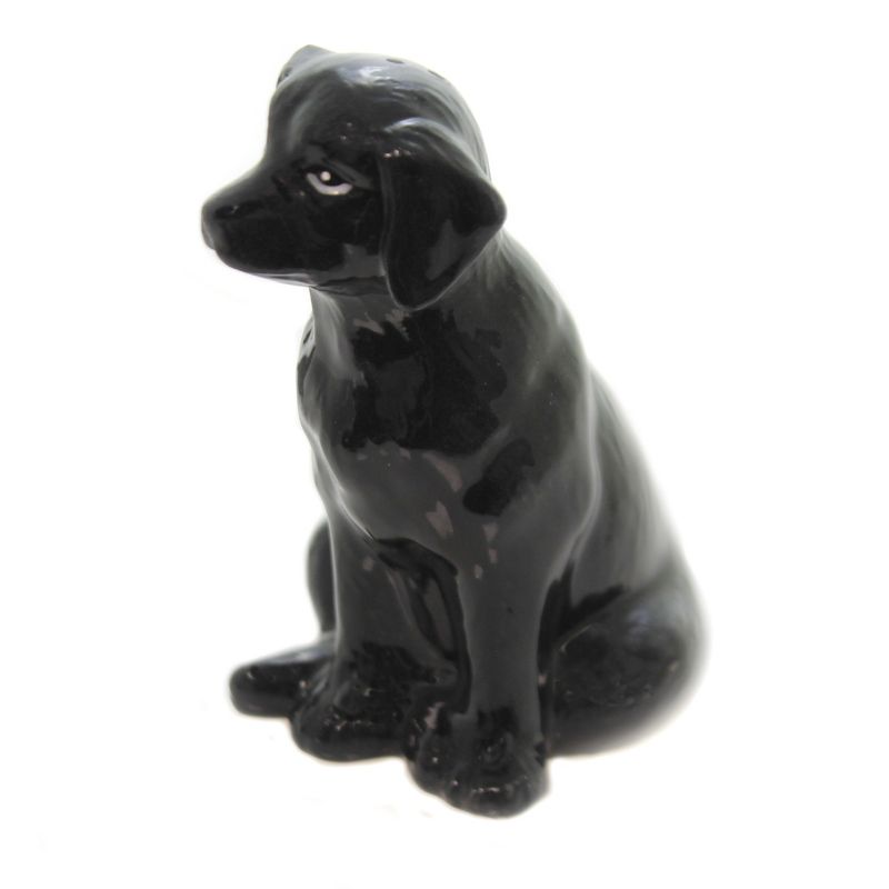 Tabletop 4.0" Black Labrador Salp/Pepper Dog Best Friend Loyal Cosmos Gifts Corp.  -  Salt And Pepper Shaker Sets