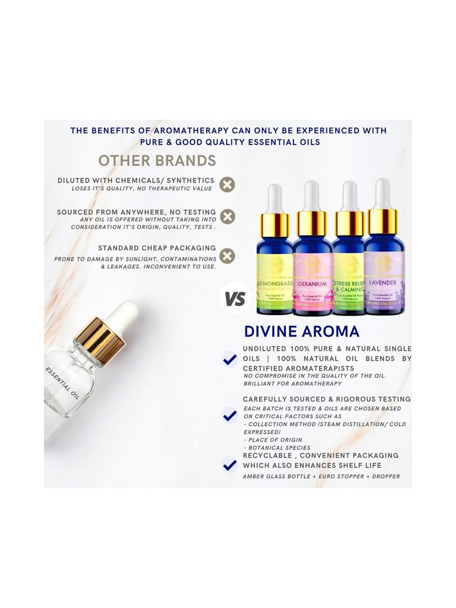 Divine Aroma Cedar Wood Essential Oil - 10 ml