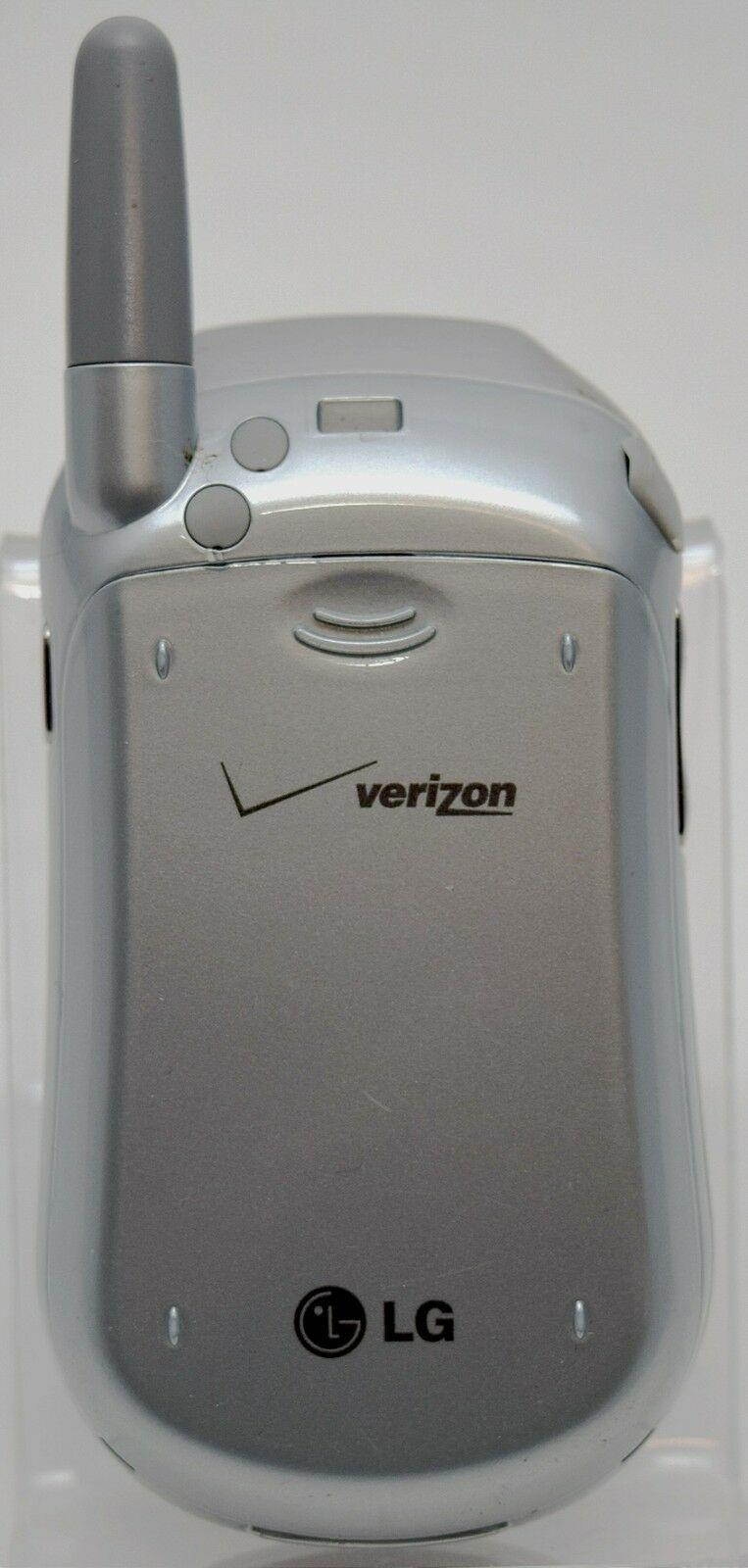LG VX3450 Verizon Silver Flip Cell Phone Chaperone Family Locator Child GPS 2G
