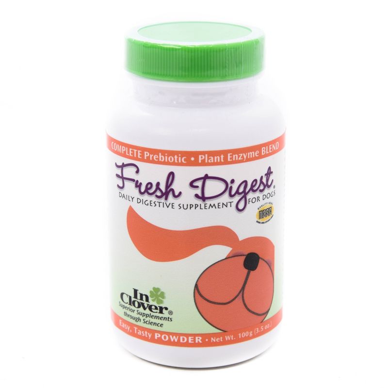 In Clover Fresh Digest Daily Digestive Aid Powder For Dogs - 3.5oz