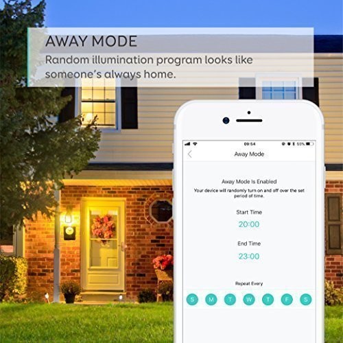 eufy WiFi Smart Light Switch By Anker, Amazon Alexa & Google Assistant Compatible, Single Pole, Requires Neutral Wire,100~120V AC, 15A