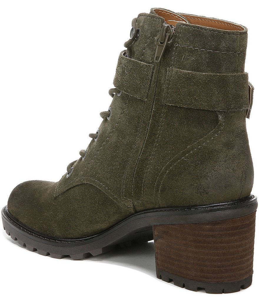 Zodiac Gemma Suede Lug Sole Booties