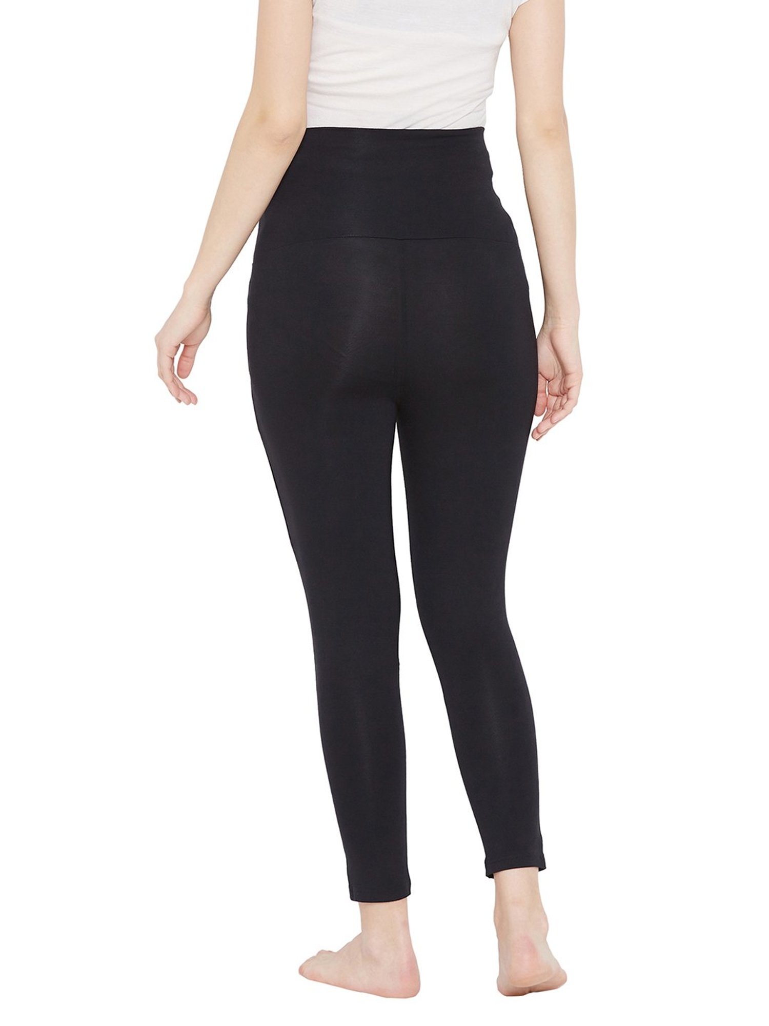 Hypernation Black Maternity Tights