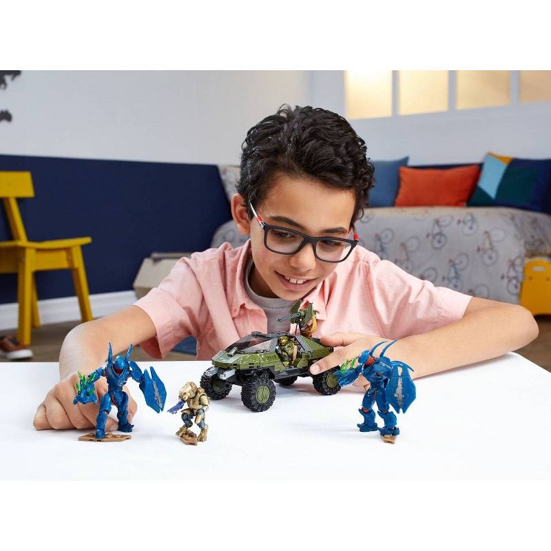 Mega Construx HALO Warthog Run Construction Set