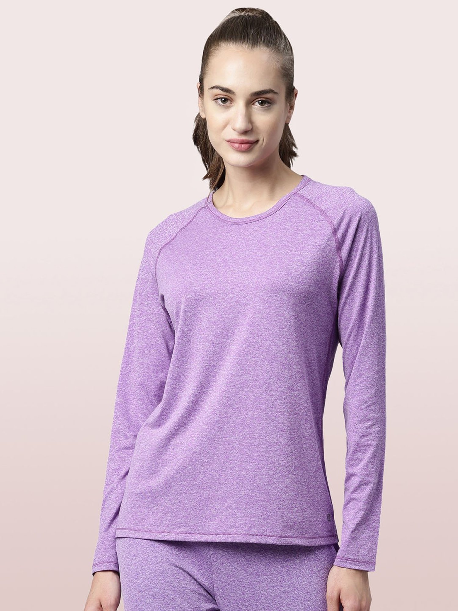 Enamor Orchid Glaze Textured T-Shirt