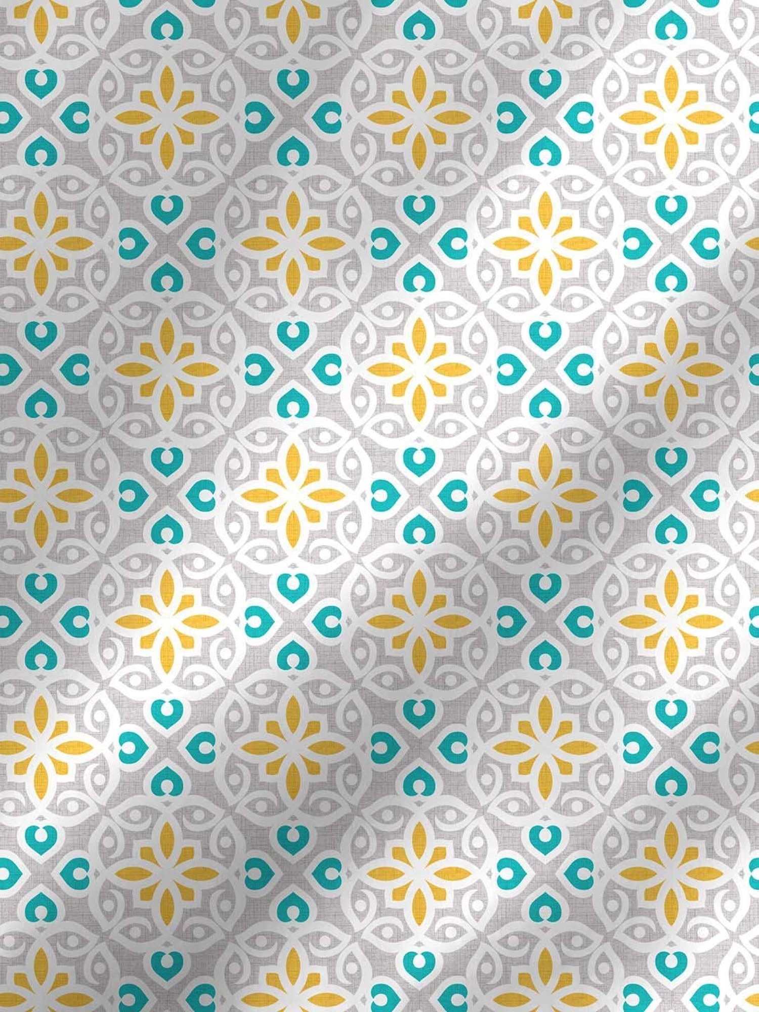 Layers Cotton Plus Grey Cotton Blend 120 TC Single Size Bed Sheet with Pillow Cover