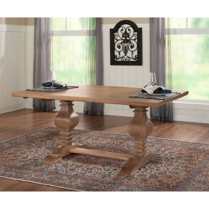 Doherty Dining Table Rustic Honey - Powell Company
